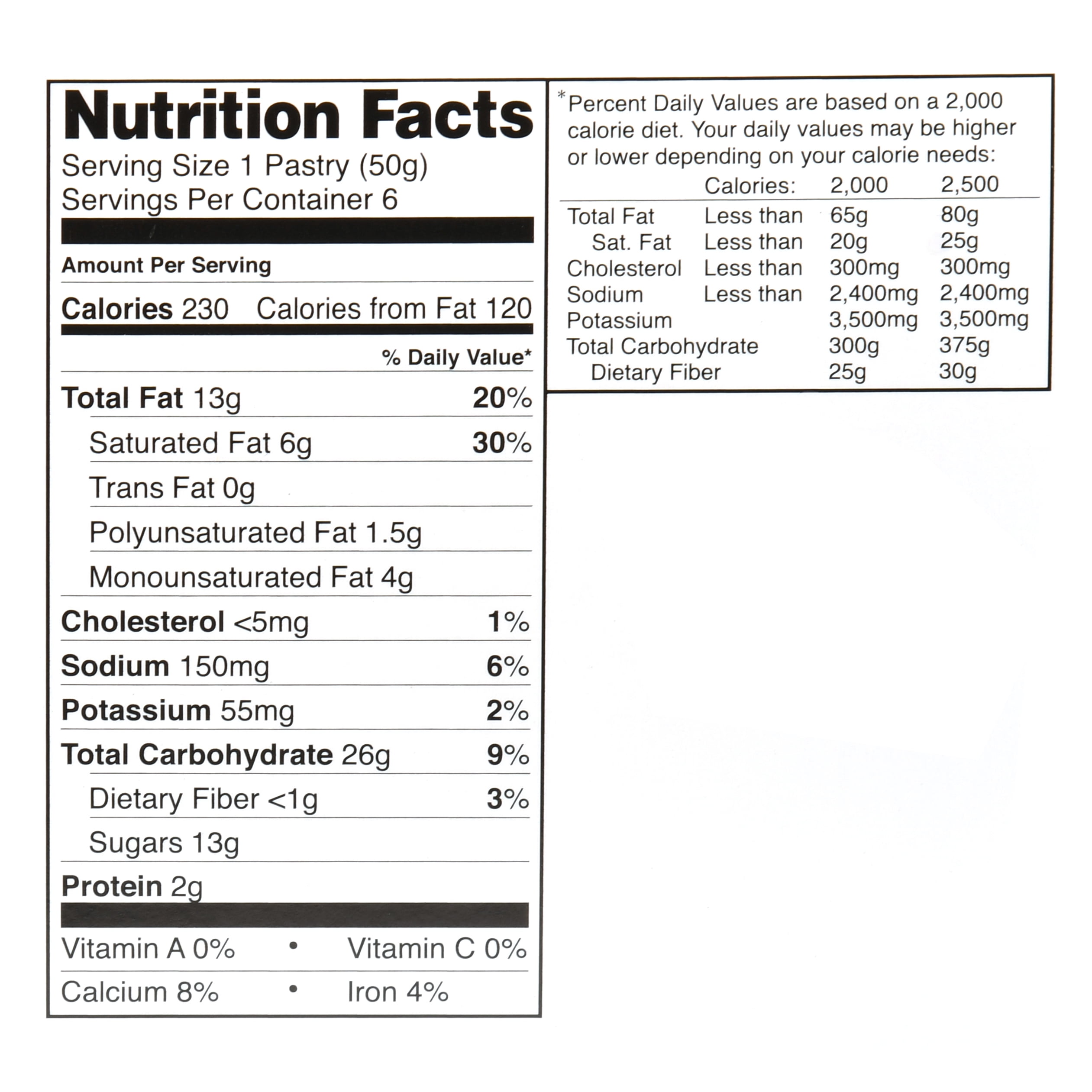 Little debbie honey buns nutrition