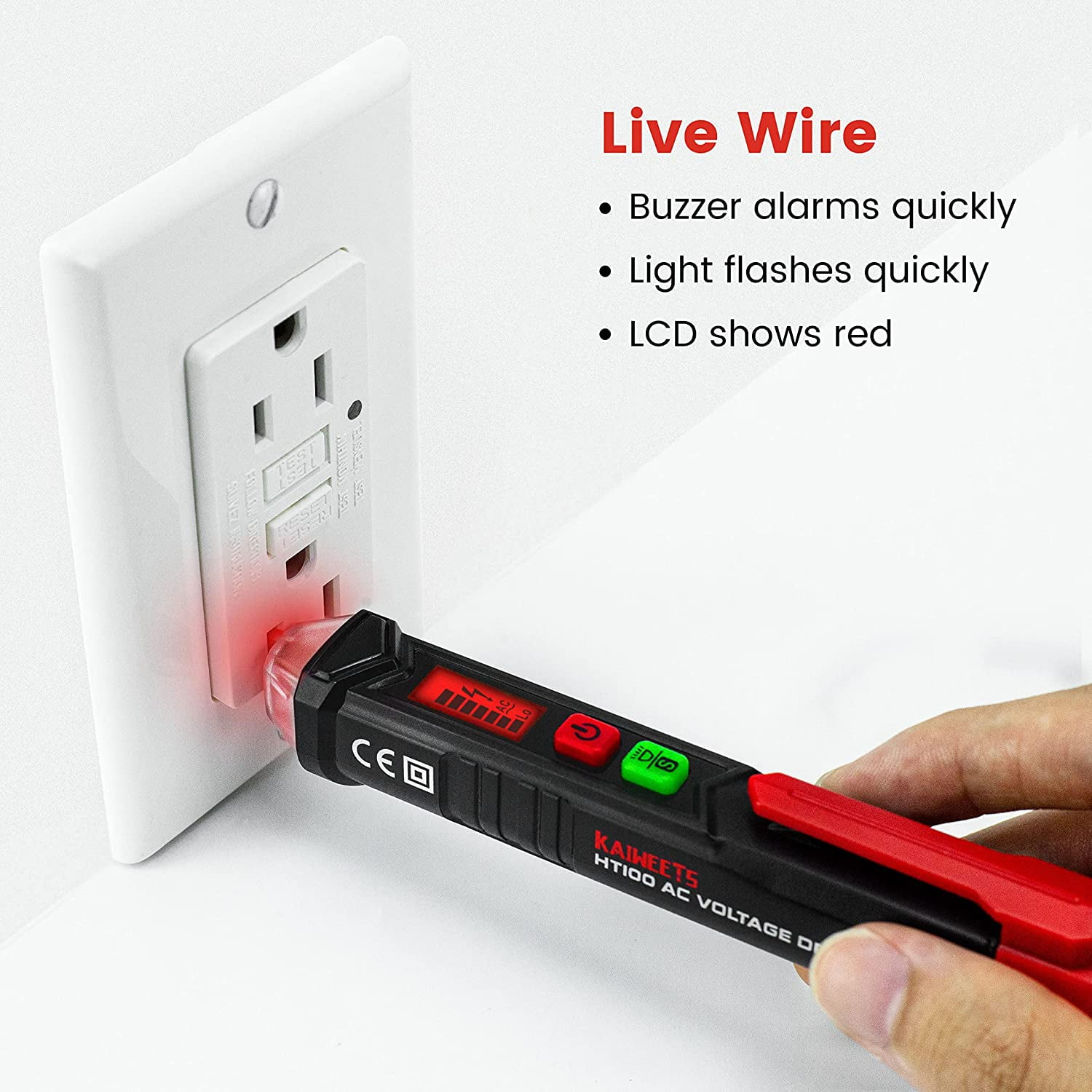 Build your own Live Wire Detector for Contactless AC Voltage Detection