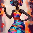 thumbnail image 6 of WYYP Colorful Dress Hat Hands Out Round Tablecloth, Full Width Single-Sided Printing, 100% Polyester Fiber, Table Decoration White, 6 of 8