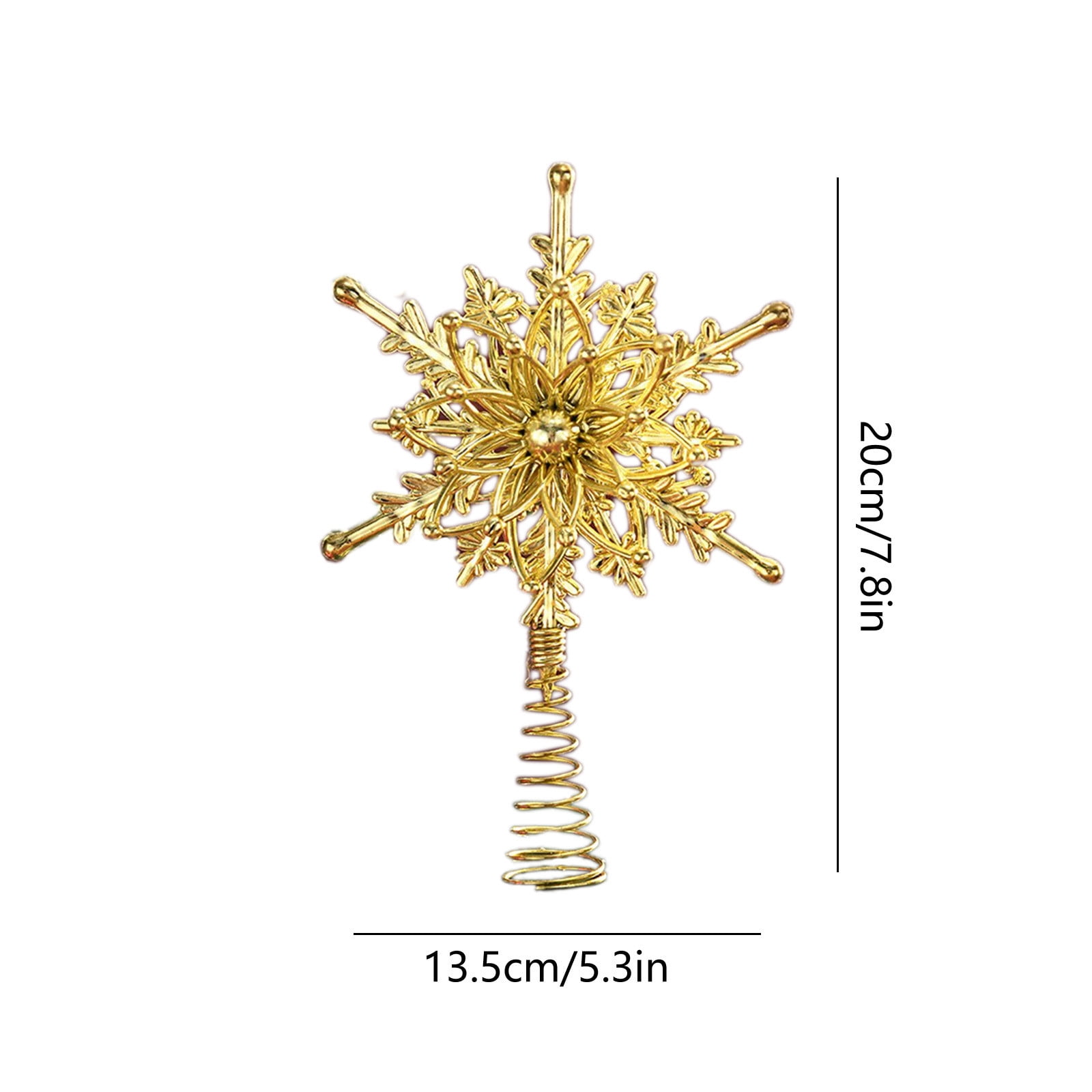 Christmas Tree Star Mini Silver Star Christmas Tree Topper Small Star For Christmas Tree Metal Glitter Xmas Tree Topper