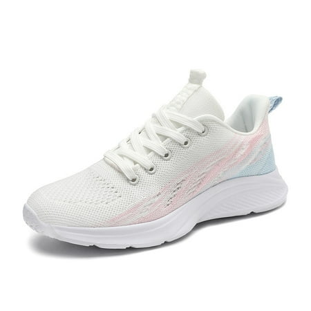 

Women‘s Air Cushion Sole Lace Up Running Shoes Breathable Mesh Low Top Sneakers Women‘s Footwear