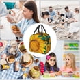 thumbnail image 7 of Naloa Vibrant Sunflower Painting Print Lunch Box for Women Men,Insulated Lunch Bag,Lunchbox,Thermal Leakproof Cooler,Reusable Lunch Tote Bag for Work School Travel Picnic, 7 of 7