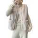 thumbnail image 1 of Chaleco De Felpa De Caballo Chaqueta Exterior Mujeres De Pie, 1 of 8