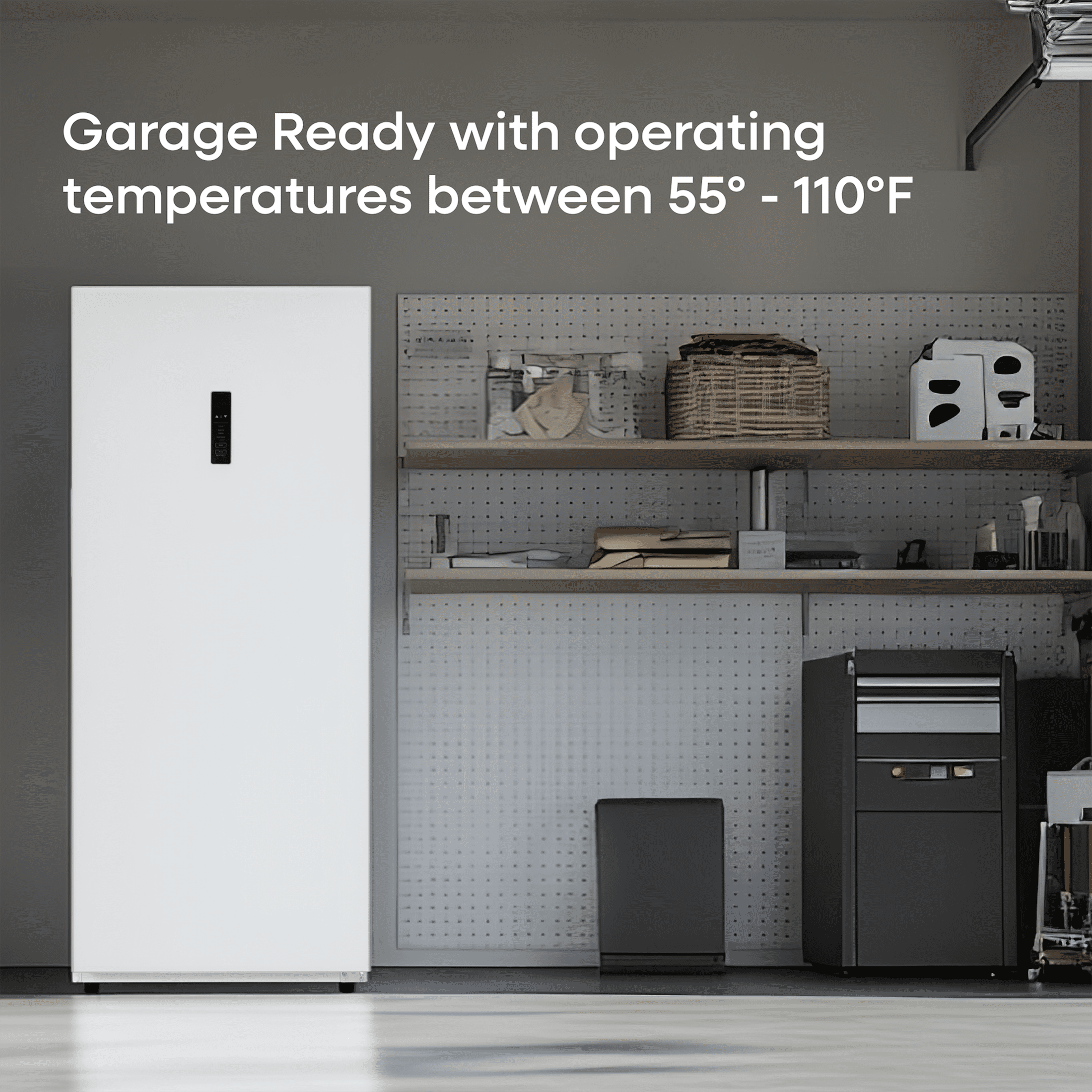 Element 14.0 cu ft Convertible Freezer (W)