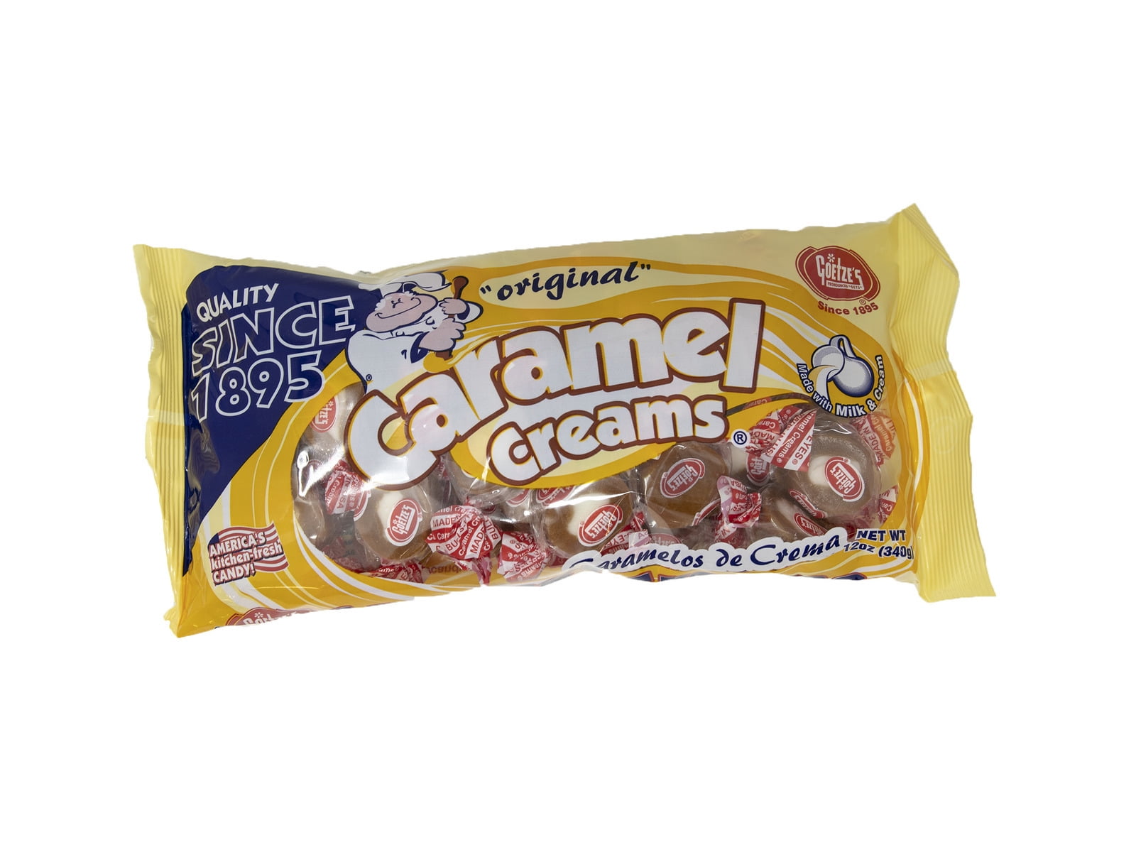 Goetze's Candy Company Original Caramel Creams 3Pack 12 oz. Bags