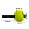 thumbnail image 3 of FeiFu Lightweight Reflective Running Armband Organizer,Waterproof Sweatproof Fitness Sports Bag for Phones, Keys,Polyester Sports Armband Yellow, 3 of 5