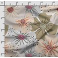 thumbnail image 2 of Soimoi Floral Print, Poly Taffeta Fabric Decor Sewing Fabric By The Yard- 56 Inch WideDecorative Fabric For Outdoor Upholstery, Umbrellas And Home Accents-Green, 2 of 5