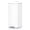 White, variant on mVm 8 Gal Kitchen Trash Can, Step Trash Can with Lid, Smooth Square Garbage Bin for Home Office (Tin)