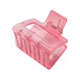 thumbnail image 1 of French Hair Claw Clip Small Solid Color Rectangle Hair Clamp Geometric Hair Claw, 1 of 10