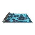 thumbnail image 2 of Ahgly Company Indoor Rectangle Abstract Light Blue Modern Area Rugs, 6' x 9', 2 of 4