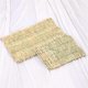 thumbnail image 4 of Pets Natural Straw Mat Safe And Chewable Hand-woven Bed Mat For Guinea Pig Hamster Bunny, 4 of 5