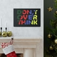 thumbnail image 5 of Inspirational Wall Art Don't Over Think Canvas Wall Art Motivational Motto Inspiring Prints Artwork Decor Ready to Hang Unframed, 5 of 18