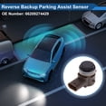 thumbnail image 2 of Sensores de estacionamiento de reversa Unique Bargains No.66209274429 para BMW X3 2011-2017 Negro 1 Pc, 2 of 6