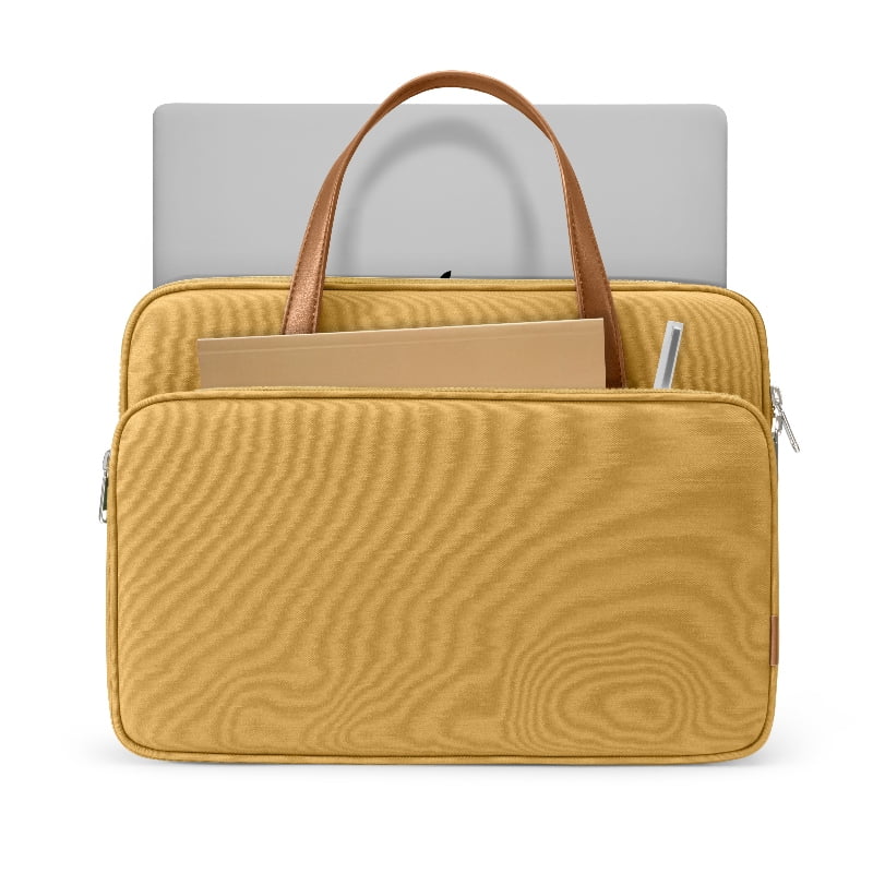 Tomtoc Bolso Premium 14Pulg Macbook Amarillo