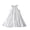White E, variant on WRKEKC Girls Casual Dresses Solid Color Spaghetti Strap Ruffle Dress with Colorful Pom - Poms Summer Princess Outfit for 2-14 Years Kids