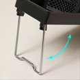thumbnail image 5 of 2pcs with Bracket Foldable Cup Holder Coffee Shop Cup Rack Black, 5 of 5