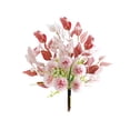 thumbnail image 2 of Artificial Flowers Faux Hydrangea Flower Arrangements Table Centerpieces for Meeting, Coffee Table Decor, Farmhouse, Living Room Decorations, 17.72in, 2 of 6