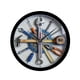 thumbnail image 1 of Reloj de pared de garaje, adorno de pared, artístico, creativo, elegante, decorativo, para Blanco, 1 of 8