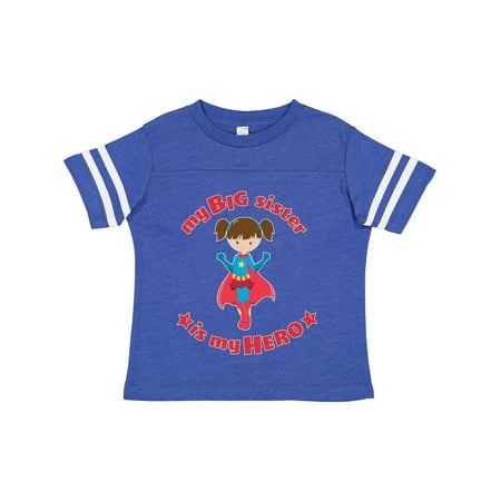 

Inktastic My Big Sister is My Hero Gift Toddler Boy or Toddler Girl T-Shirt