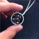 thumbnail image 5 of Guardurnaity Collar con colgante único de bola de cristal del sistema solar del universo de doble cara para hombre y mujer. Ropa, zapatos y accesorios Miscelánea, 5 of 6