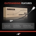 thumbnail image 6 of A-Premium Rear Center Brake Hydraulic Hose Compatible with Select Nissan and Infiniti Models - Pathfinder 1996-2004, QX4 1997-2003 - Replace# 462100W06A, 6 of 8