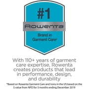 Rowenta, Steamer for Clothes, Access Steam Handheld Steamer, 15 Second Heatup, 4 Ounce Capacity, 1150 Watts, Portable, Ironing, Travel Must Have, White Clothes Steamer, DR3030