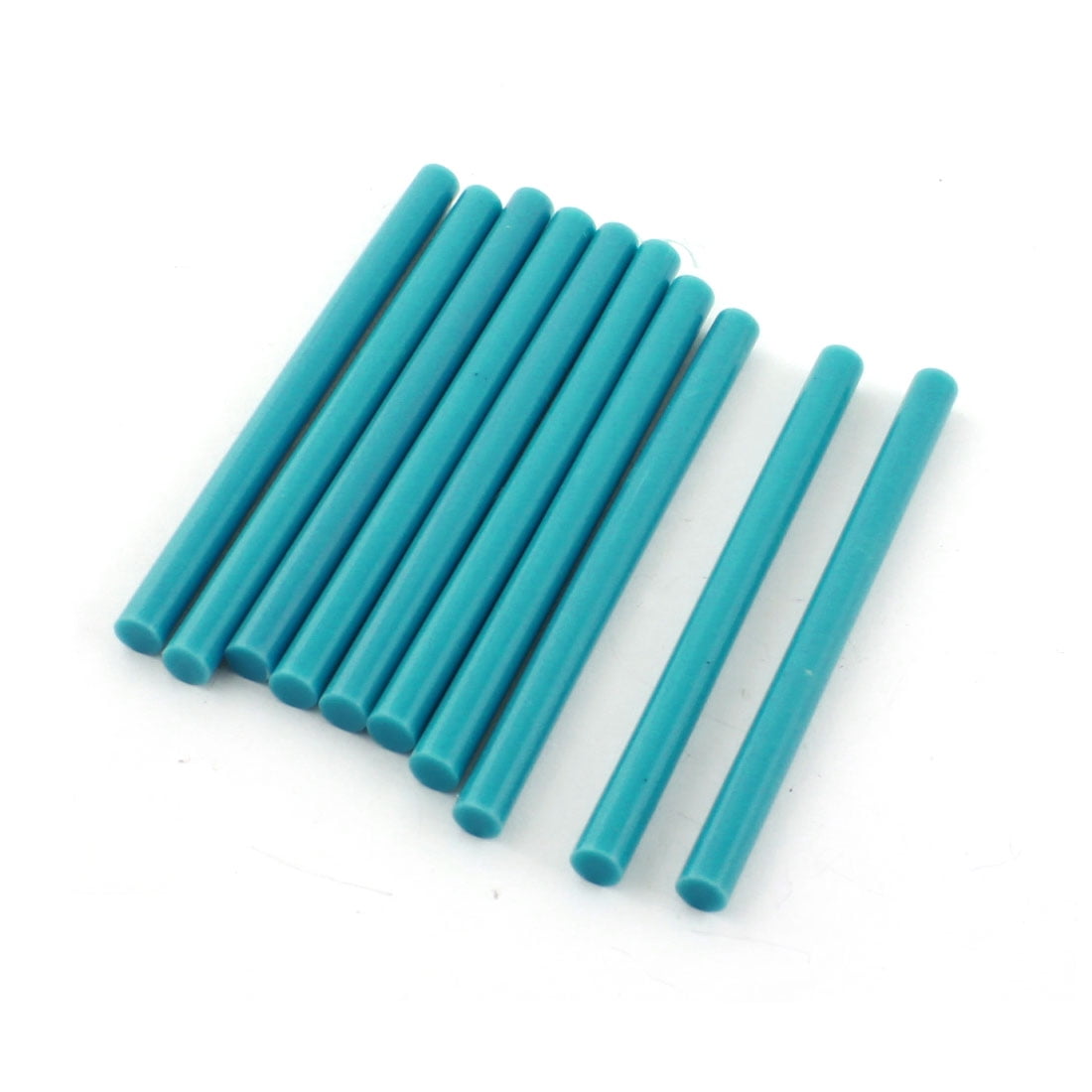 10Pcs Teal Hot Melt Glue  Adhesive Sticks 7mm x 100mm