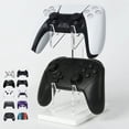 thumbnail image 1 of Soporte de acrílico de doble capa para gamepad, soporte de escritorio para PS4 y PS5, soporte de almacenamiento para consola de juegos de acrílico, 1 of 3