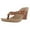 Brown, variant on Style & Co. Womens Chicklet Patent Thong Wedge Sandals