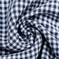 thumbnail image 5 of Wovilon Women's Sleeveless Round Neck Gingham Mini Dress, A-Line Relaxed Fit Casual Summer Tunic, Back Button Detail Cotton Loose Short Shift Dress for Beach Vacation Holiday Daily Wear, 5 of 9