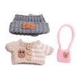thumbnail image 2 of Suéter en miniatura para muñecas,Conjunto de ropa para muñecas,suéter,ropa,juguete en miniatura,Suéter para muñeca con sombrero,bolso,accesorio de vestir,Mini juguete de moda,suéter en, 2 of 8
