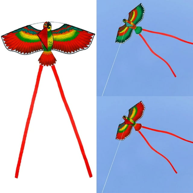 Line Children Kites Kids Toy Outdoor Flying Game Kite for Kids Adults Outdoor Game Beginners Kids Kite Easy to Assemble and Soars High in Low Wind Speed