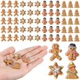 thumbnail image 1 of Miniadornos navideños de resina con forma de figurine Realspring, 60 unidades, 3 x 2,5 cm, 1 of 6