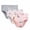 Grey, variant on REDARER Girls' 3-Pack Cotton Briefs Cute Rainbow & Floral Print Comfortable Underwear for Kids,18-24 Months