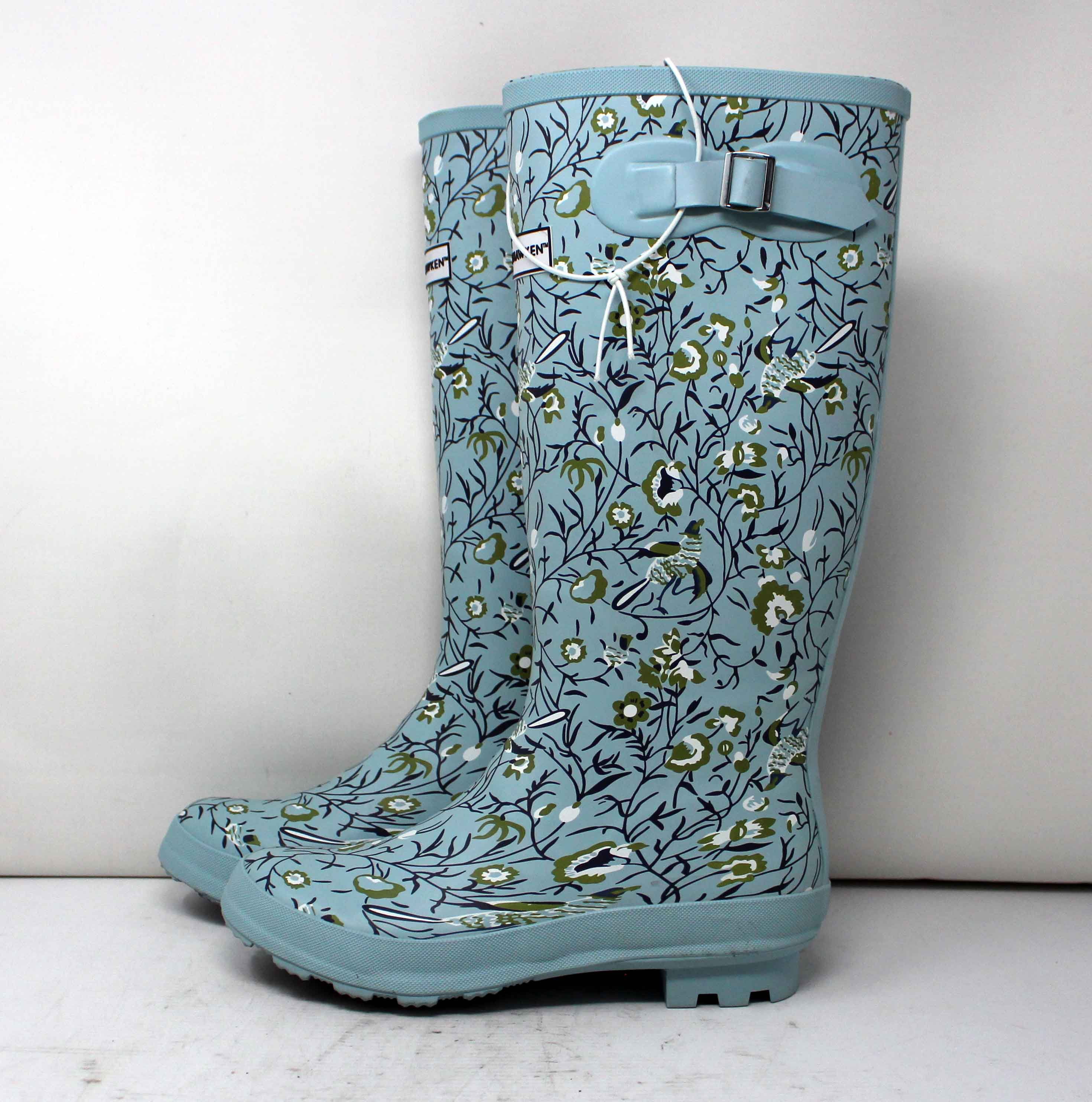 Smith & Hawken Womens 7 Tall Waterproof Gardening Boots Green