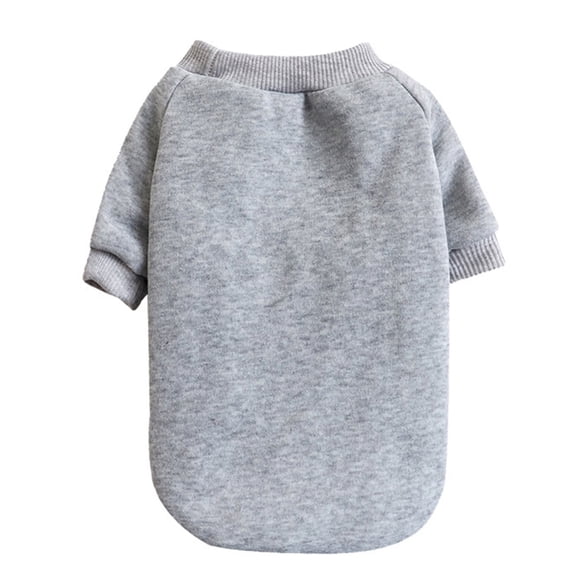 Dog Sweaters for Small Dogs, Chihuahua Yorkie Sweater, Puppy Clothes Winter Warm Pullover Clothing, Pet Cat Cold Weather Puppy Cold Outfits Gery M