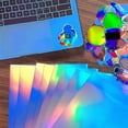 thumbnail image 4 of 20X A4 Size Vinyl Sheets Waterproof PVC Sticker Adhesive Craft Decal Rainbow Glitter Removable for Home Decoration, 4 of 8