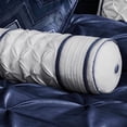 thumbnail image 3 of Madison Park Laurel Comforter Set, California King, Navy, 3 of 5