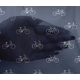 thumbnail image 4 of oneOone Viscose Chiffon Fabric Bicycle Transport Print Fabric by Yard 42 Inch Wide, 4 of 4