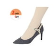 thumbnail image 4 of INSPIRE CHIC Women's Detachable Adjustable Anti-Slip Shoe Straps with Buckle Glossy beige 20.5cm/8.07", 4 of 4