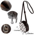 thumbnail image 5 of Lsque Cute Baseball Pattern Shoulder Bag – Microfiber Leather Crossbody with Detachable Strap & Handle Ring, Waterproof & Durable, Elegant Everyday Carry, 5 of 5