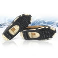 thumbnail image 2 of Couvre-chaussures Antidérapants Unisexes 24 Crampons pour Glace, Escalade, Rocher, Neige, 2 of 8