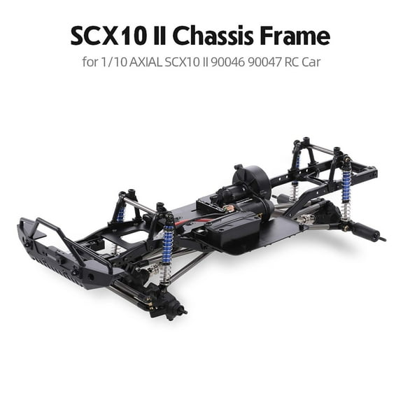 Remote  car chassis,Ii 90046 90047 Frame 1/10 Scx10 Crawler Car Diy Scx10 Ii 90046 90047 90047 Crawler Mewmewcat Hxber Buzhi Black no Tires