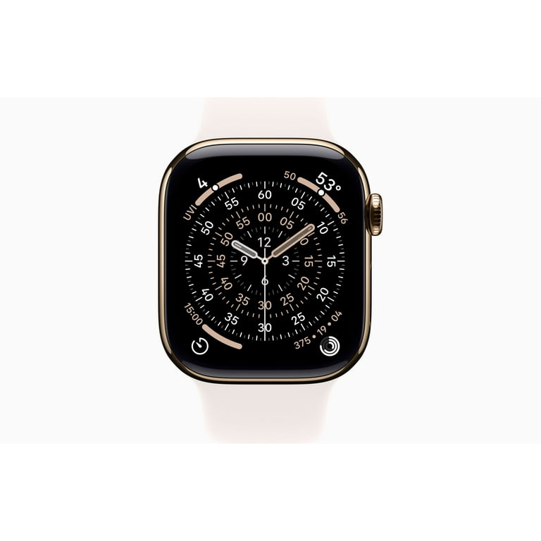 Apple Watch Series 11 [GPS + Cellular 46mm] Smartwatch with Gold