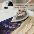 thumbnail image 5 of ZIATUBLES Ghost Flower Moon Print Ironing Mat Pad Multifunctional Ironing Blanket for Washer Dryer Countertop Portable Travel Board Alternative Pad Halloween Decor Accessories, 31.5" x 19.6", 5 of 7