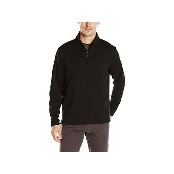 men's sweater fleece quarter zip