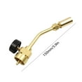 thumbnail image 3 of Niovtt Full Copper Propane Torch Head Pencil Flame MAPP Flame Gun for Soldering/Brazing, 3 of 8