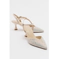 thumbnail image 1 of Vilka - Tacones gatito con tira trasera brillante en color beige beige 26 CM, 1 of 7