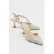 thumbnail image 4 of Vilka - Tacones gatito con tira trasera brillante en color beige beige 7.5, 4 of 8