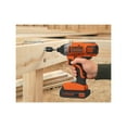 thumbnail image 5 of BLACK+DECKER 20V Cordless Drill and Driver, 1.5Ah, Lithium Ion Battery and Charger Included, 5 of 9